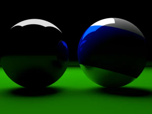 billiard balls 3D Model