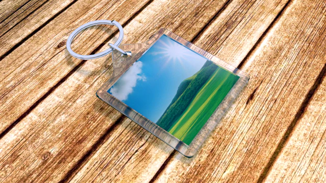 keychain 3D Model .c4d .max .obj .3ds .fbx .stl .blend 
