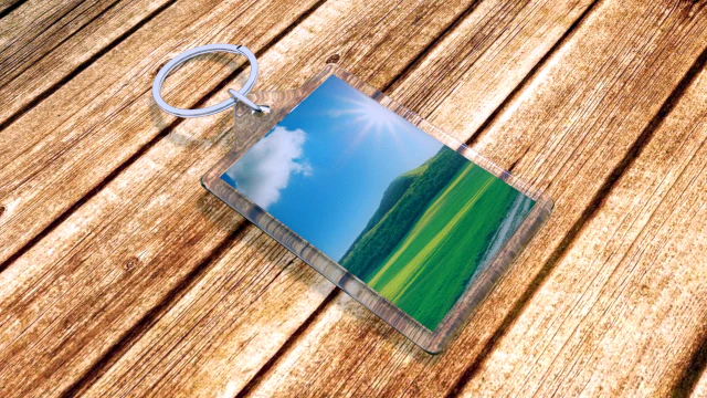 keychain 3D Model .c4d .max .obj .3ds .fbx .stl .blend 
