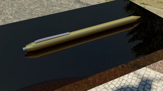 pen 3D Model .c4d .max .obj .3ds .fbx .stl .blend 