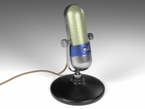 microphone 3D Model