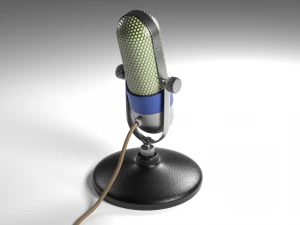 microphone 3D Model