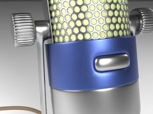 microphone 3D Model
