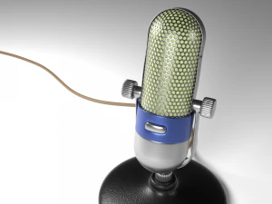 microphone 3D Model