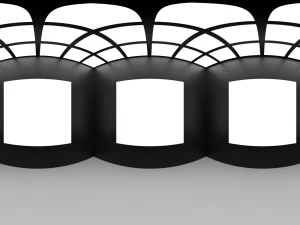 studio hdri Modello 3D