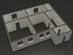 house 3D मॉडल