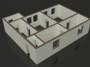 house 3D 모델