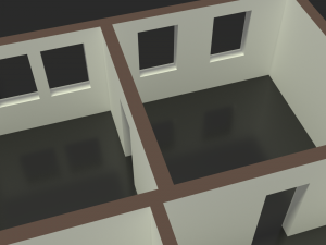 house 3D 모델