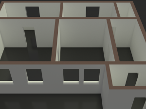 house 3D 모델