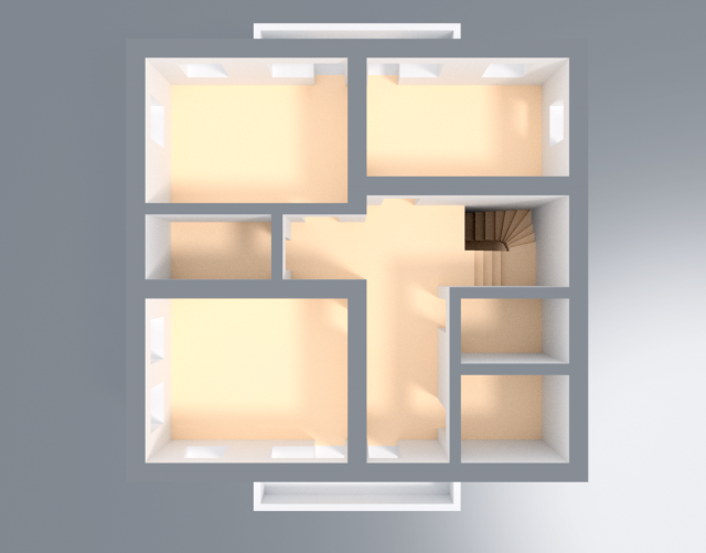 house 3 3D Model .c4d .max .obj .3ds .fbx .stl .blend 