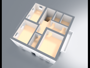 house 3 3D Model