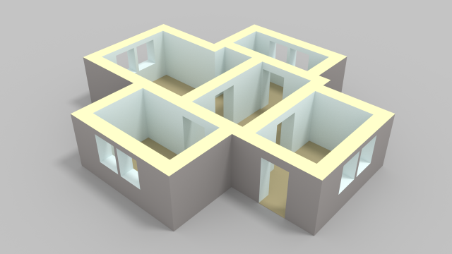 house 2 3D मॉडल .c4d .max .obj .3ds .fbx .stl .blend 