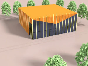 shopping mall 3D Model