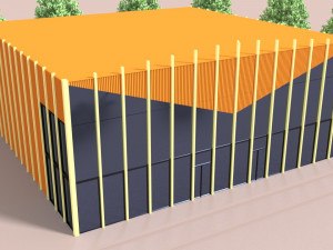 shopping mall 3D 모델