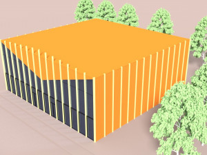 shopping mall 3D 모델