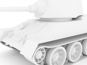 tank t 34-85 3D-Modell