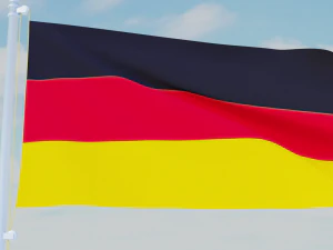 11 flags collection 3D Model