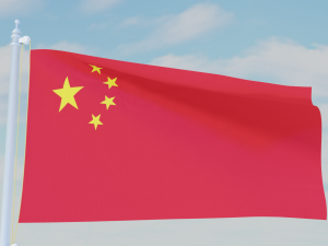 11 flags collection Model 3D