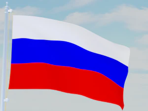 11 flags collection 3D Model