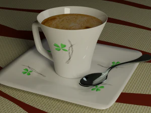 filiżanka kawy Model 3D