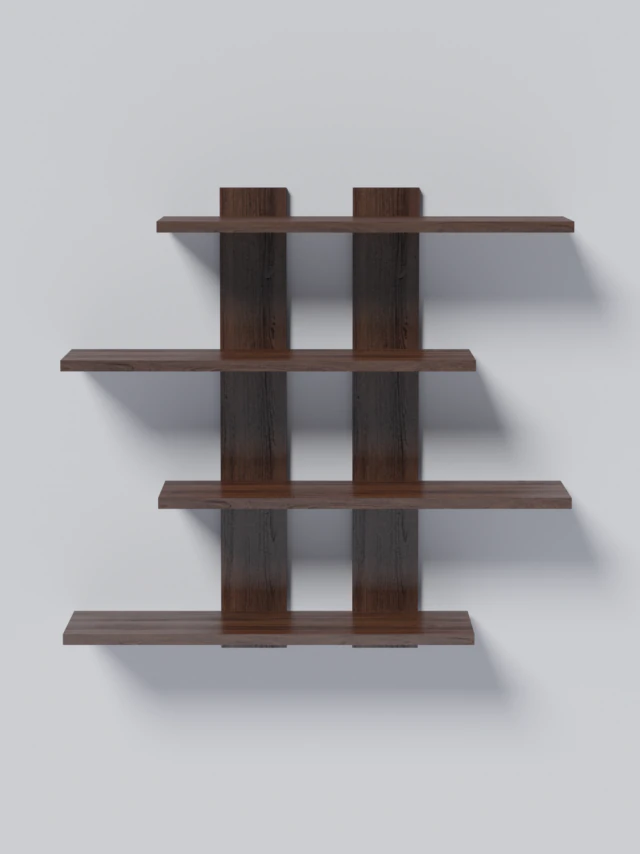 Shelf 4 3D Model .c4d .max .obj .3ds .fbx .stl .blend 