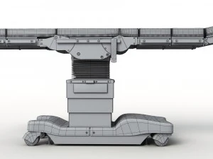 Mod&uuml;ler ameliyat masası 3D Model