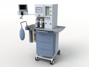 medical anesthesia machine 3Dモデル