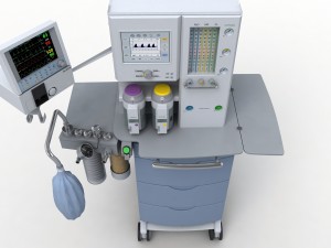 medical anesthesia machine 3D 모델