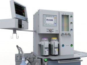 medical anesthesia machine 3D 모델