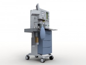 medical anesthesia machine 3D 모델