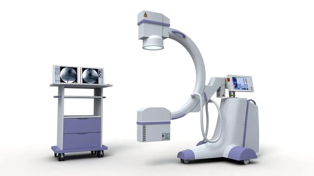 C-arm x-ray machine 3D Model .c4d .max .obj .3ds .fbx .stl .blend