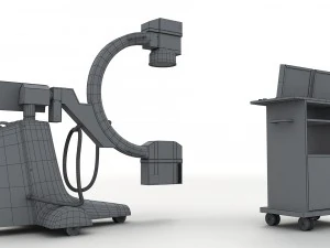 C-arm x-ray machine 3D Model