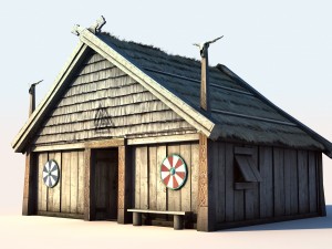 viking house 1 3Dモデル