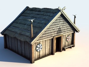 viking house 1 Modelo 3D
