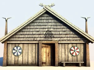 viking house 1 3D Model