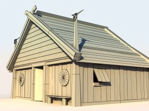 viking house 1 3D Model