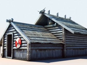 viking house 2 Modèle 3D