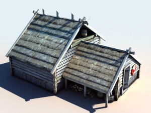 viking house 2 Modèle 3D
