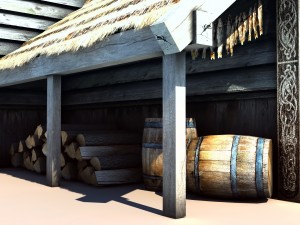 viking house 2 Modèle 3D