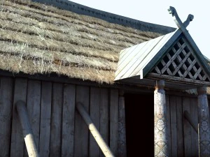 viking house 3 longhouse 3D Model