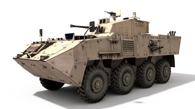 pandur ii - pandur 2 3D 모델 .c4d .max .obj .3ds .fbx .stl .blend 