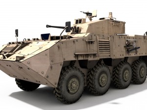 pandur ii - pandur 2 3D Модель