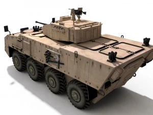 Pandur ii - pandur 2 3D Model