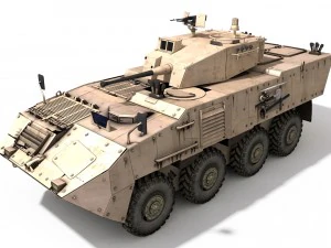 Pandur ii - pandur 2 3D Model