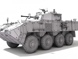 Pandur ii - pandur 2 3D Model