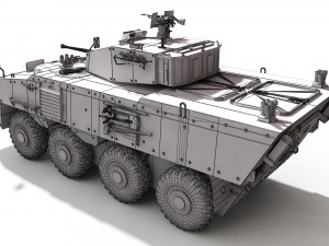 pandur ii - pandur 2 3D 모델