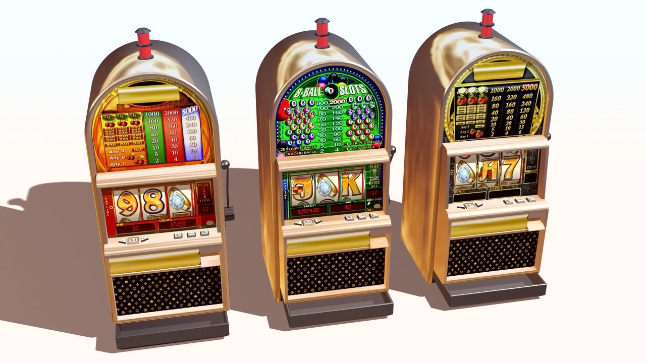 las vegas casino 3d models