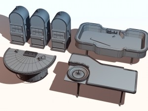 casino pack Model 3D