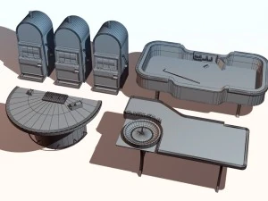 Casino pack 3D Model