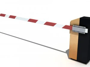 Road security elements pack 3D Model